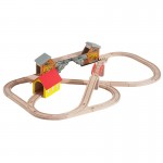 Set trenulete cu masuta si accesorii - Oraselul Sodor - 108 piese
